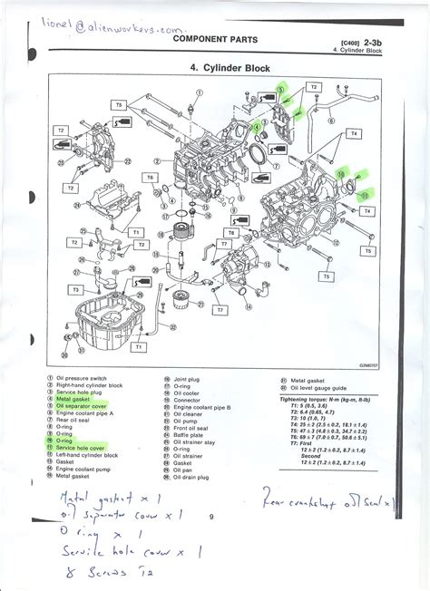 ej207 parts diagram